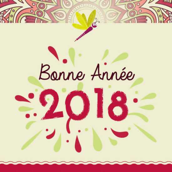 Création carte de voeux 2018, Graphiste Angers