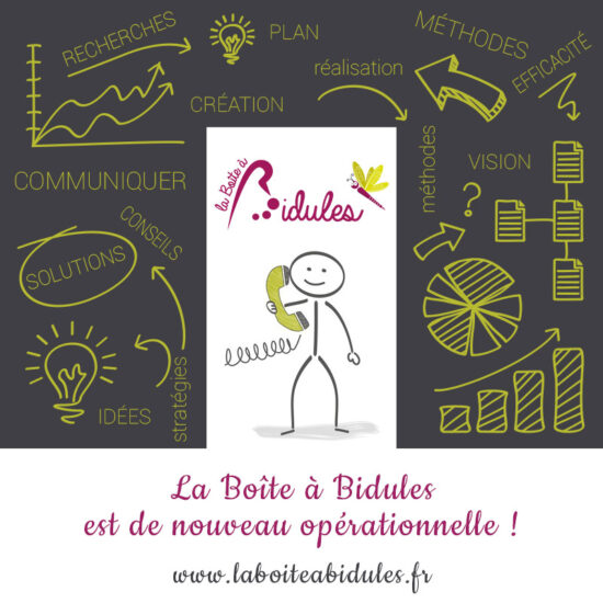 Communication visuelle : La Boîte à Bidules