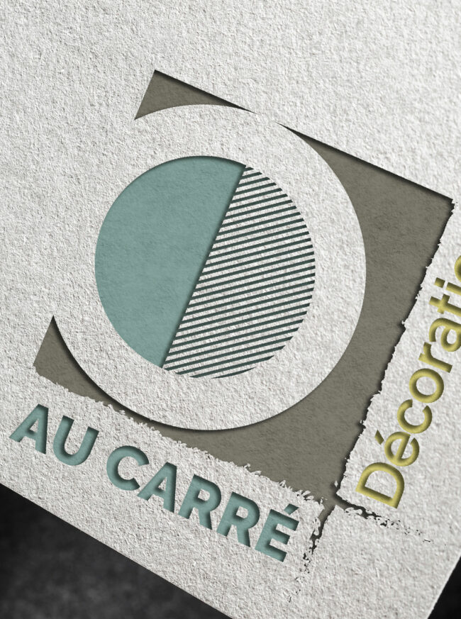 Conception d'un logo pour une décoratrice d'intérieur