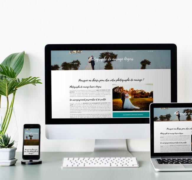 Création d’un site internet Wordpress pour une photographe