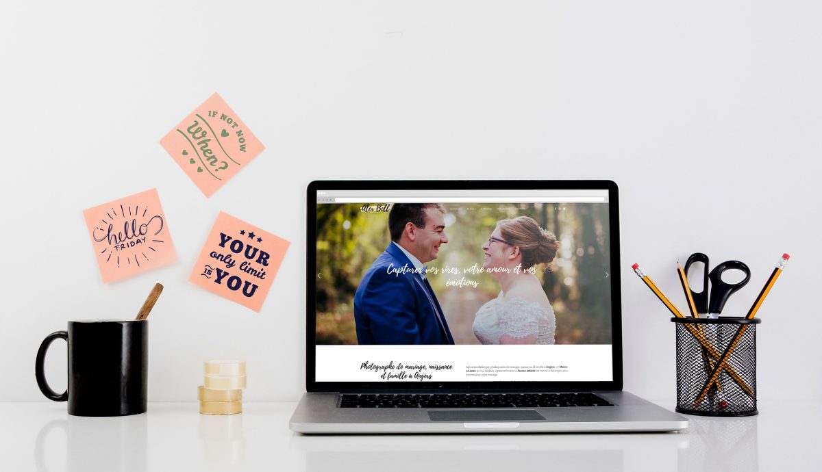 Réalisation d’un site internet Wordpress pour une photographe